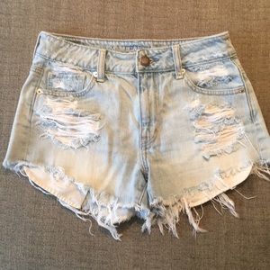 American Eagle Hi-Rise festival shorts
